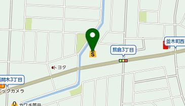 たいらや真岡店の地図画像