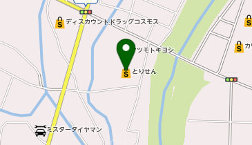 とりせん佐野西店の地図画像