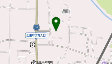 たいらや壬生店の地図画像