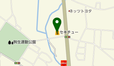 セキチュー宇都宮駒生店の地図画像