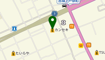 ホームセンターカンセキ若草店の地図画像