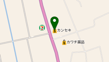 ホームセンターカンセキ小川店の地図画像