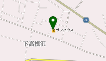 ホームセンターサンハウス芳賀店の地図画像