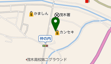 ホームセンターカンセキ茂木店の地図画像