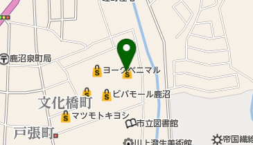 ビバホーム鹿沼店の地図画像