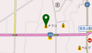 ホームプラザナフコ田沼店の地図画像
