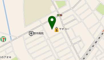 マツモトキヨシ野木友沼店の地図画像