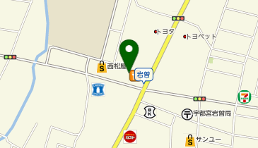 マツモトキヨシ宇都宮岩曽店の地図画像