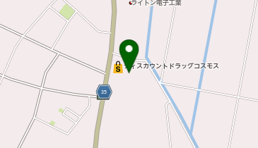 ディスカウントドラッグコスモスかみのかわ店の地図画像
