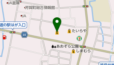 モテナス芳賀の地図画像