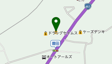 スーパーモール今市の地図画像