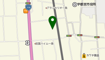 ミライト一条の地図画像