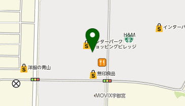 ハニーズFKDインターパーク店の地図画像
