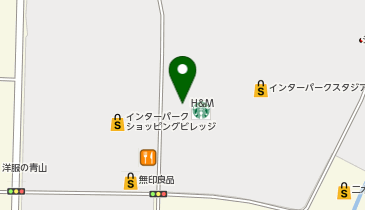 H&M宇都宮インターパーク店の地図画像