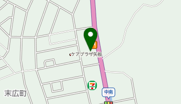 西松屋矢板店の地図画像