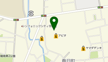 ハニーズアピタ宇都宮店の地図画像