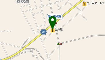 上州屋鹿沼店の地図画像