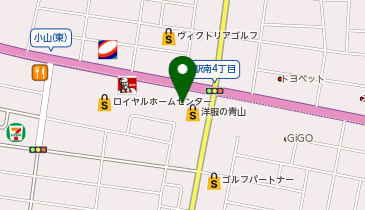 上州屋小山駅南店の地図画像
