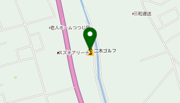 二木ゴルフ矢板店の地図画像