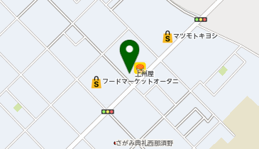 上州屋新西那須野店の地図画像