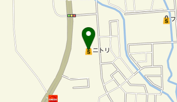 ニトリ宇都宮鶴田店の地図画像