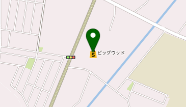ビッグウッド小山店の地図画像