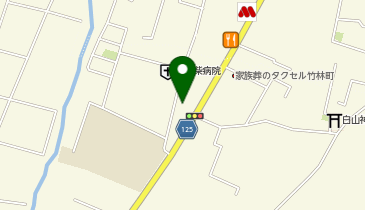 ブックオフ宇都宮竹林店の地図画像