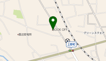 ブックオフ鹿沼店の地図画像