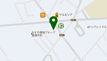 ブックオフ黒磯店の地図画像