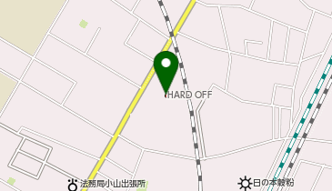 ブックオフ小山花垣店の地図画像