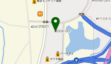 ブックオフ宇都宮インターパーク店の地図画像