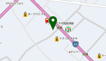 ブックオフ西那須野店の地図画像