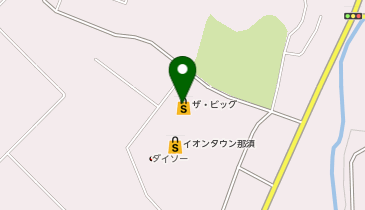 ザ・ビッグ那須店の地図画像