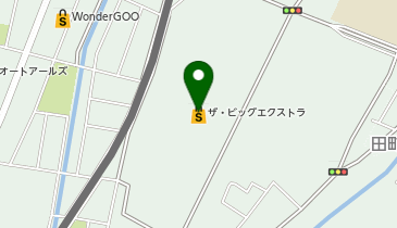 ザ・ビッグエクストラ真岡店の地図画像