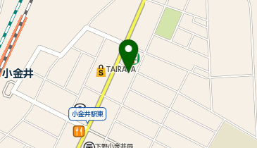 TOAmart下野小金井店の地図画像