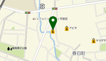 ダイソーアピタ宇都宮店の地図画像