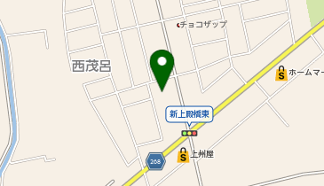 ダイソー鹿沼茂呂店の地図画像