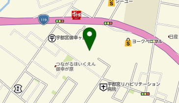 ダイソー宇都宮御幸ヶ原店の地図画像
