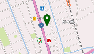 ダイソー氏家店の地図画像