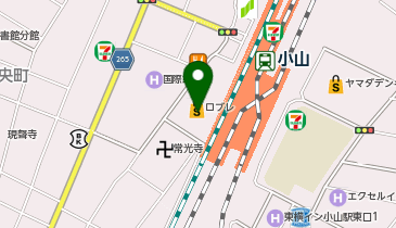 ダイソー小山ロブレ店の地図画像