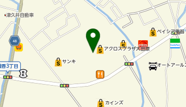 ダイソーアクロスプラザ大田原店の地図画像