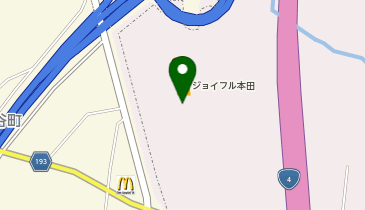 ダイソージョイフル本田宇都宮店の地図画像