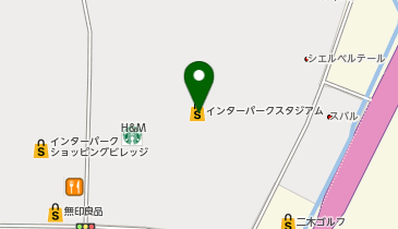 ABC MART SPORTSインターパークショッピングスタジアム店の地図画像
