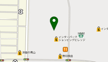 auショップインターパークビレッジの地図画像