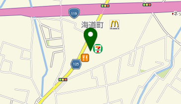 auショップ宇都宮北の地図画像