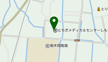 ニューヤマザキデイリーストアとちぎメディカルセンター店の地図画像