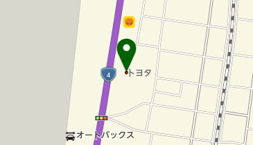栃木トヨタ自動車横田店の地図画像