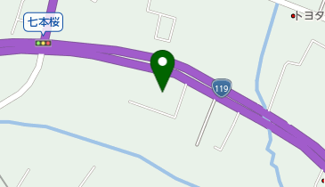 栃木トヨタ自動車日光店の地図画像