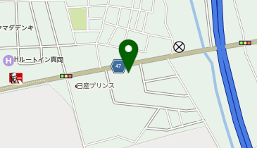 ネッツトヨタ栃木真岡店第二の地図画像