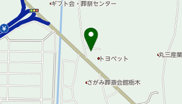 トヨタカローラ栃木栃木店の地図画像